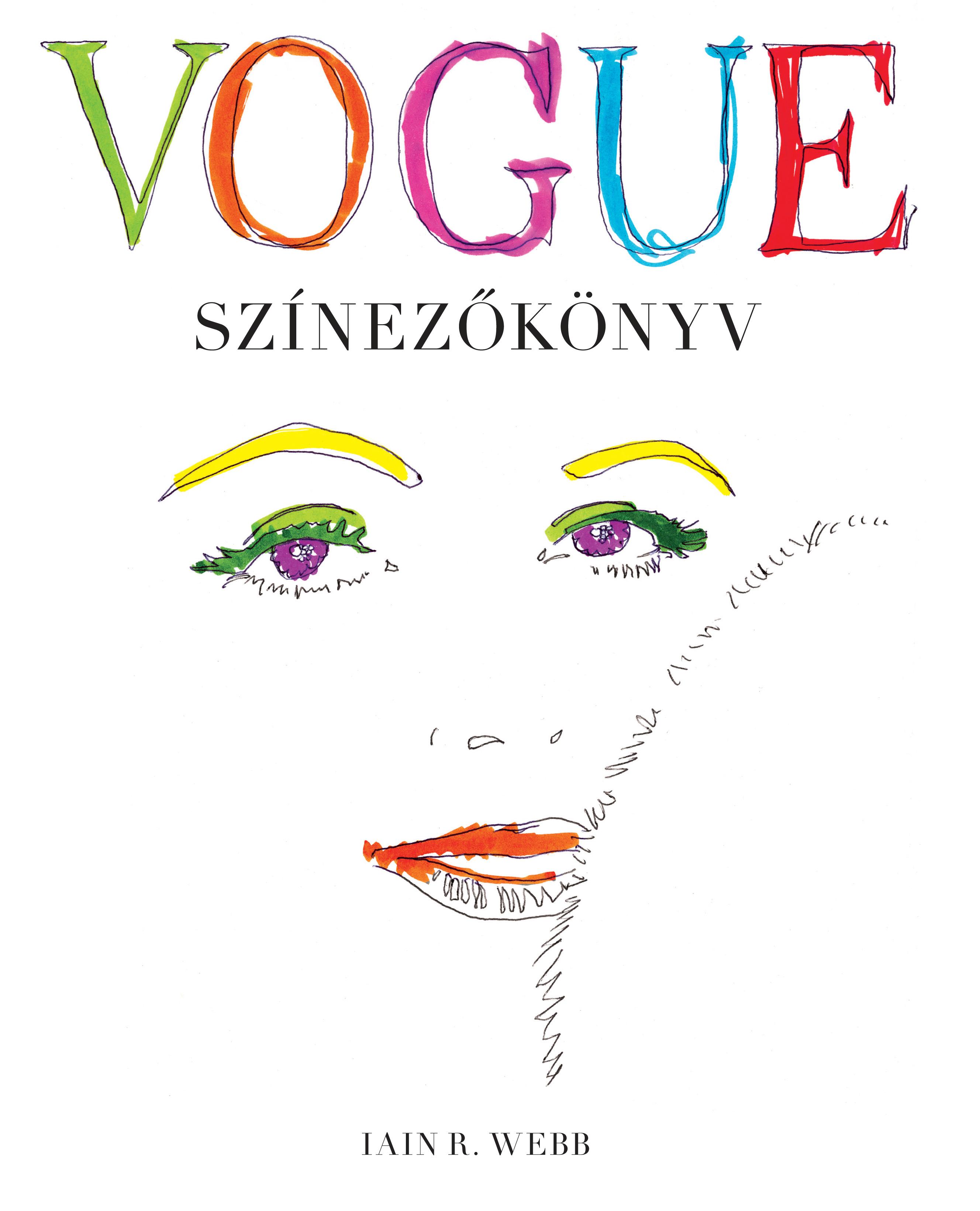 Vogue színezőkönyv - Videóval!