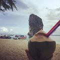 Coconut #coconut #coconutwater #krabi #travel #trip #thailand #asia #sea #andamansea