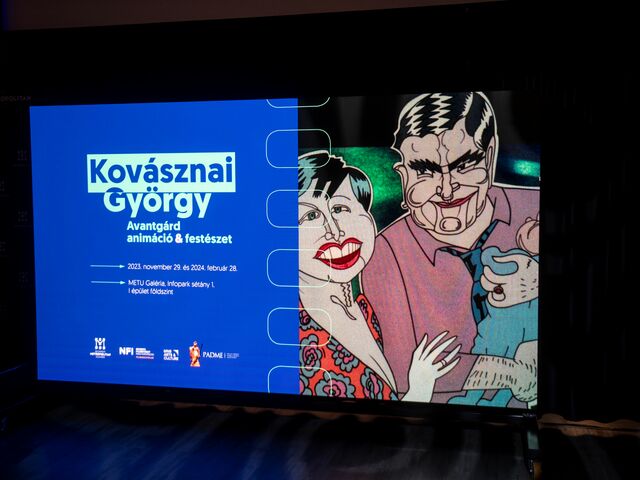 Kovásznai György kiállítás nyílt a METU-n