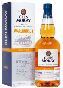 Glen Moray Warehouse 1 Tokaji finish whisky