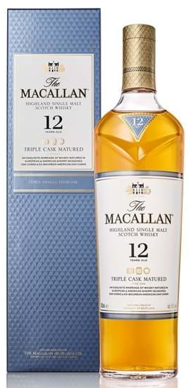 The Macallan 12 éves Triple Cask matured