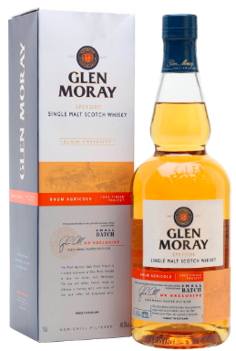 Glen Moray Rhum Agricole finish whisky