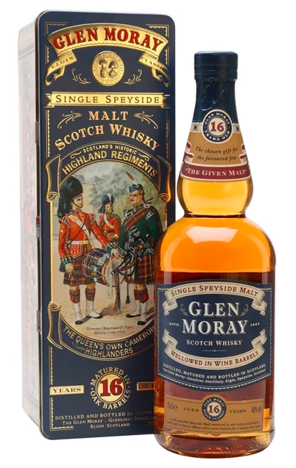 Glen Moray 16 éves whisky