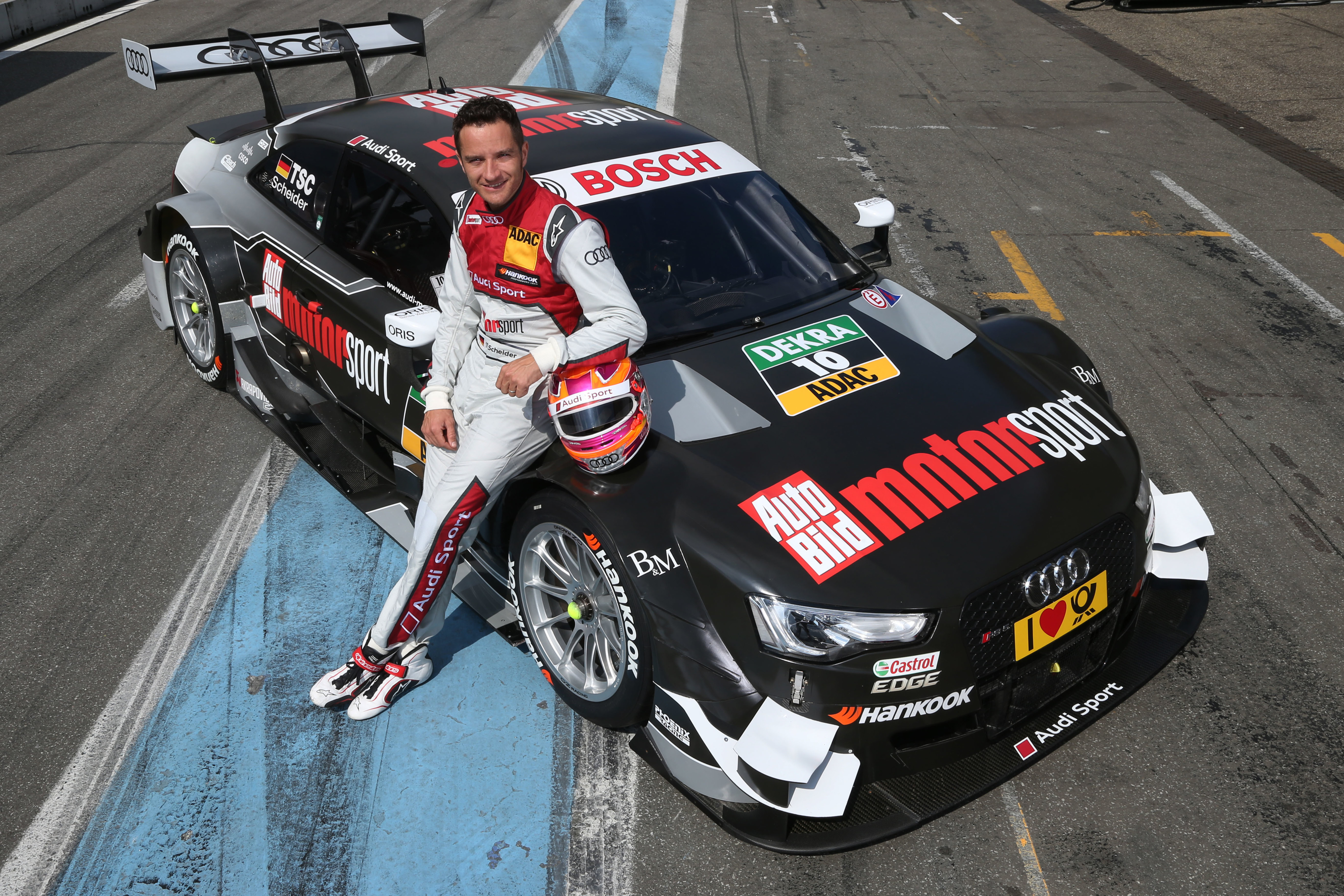 #10 Timo Scheider AUTO BILD MOTORSPORT Audi RS5 DTM