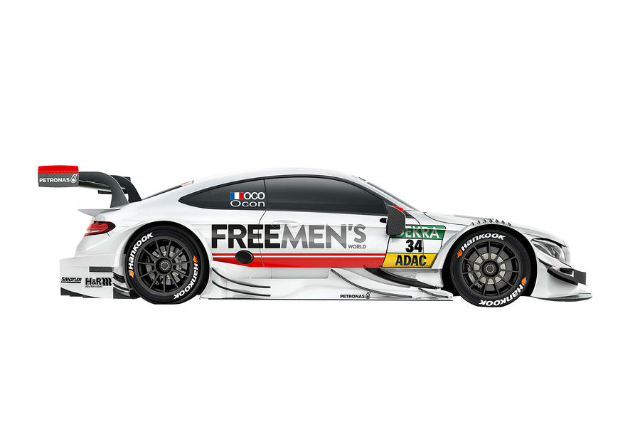 #34 Esteban Ocon EURONICS/ FREE MEN‘S WORLD Mercedes-AMG