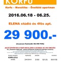 Korfu, repülővel, apartmanban 64 158 Ft/fő/hét