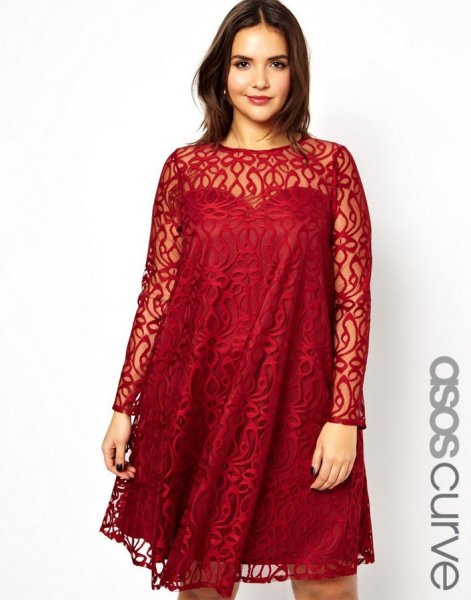 asos-curve-exclusive-swing-dress