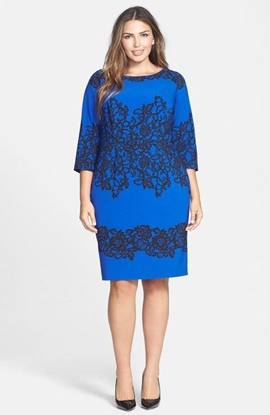 plus-size-blue