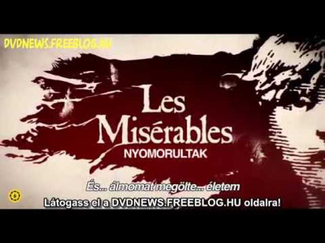 A nyomorultak (Les Misérables) - magyar előzetes