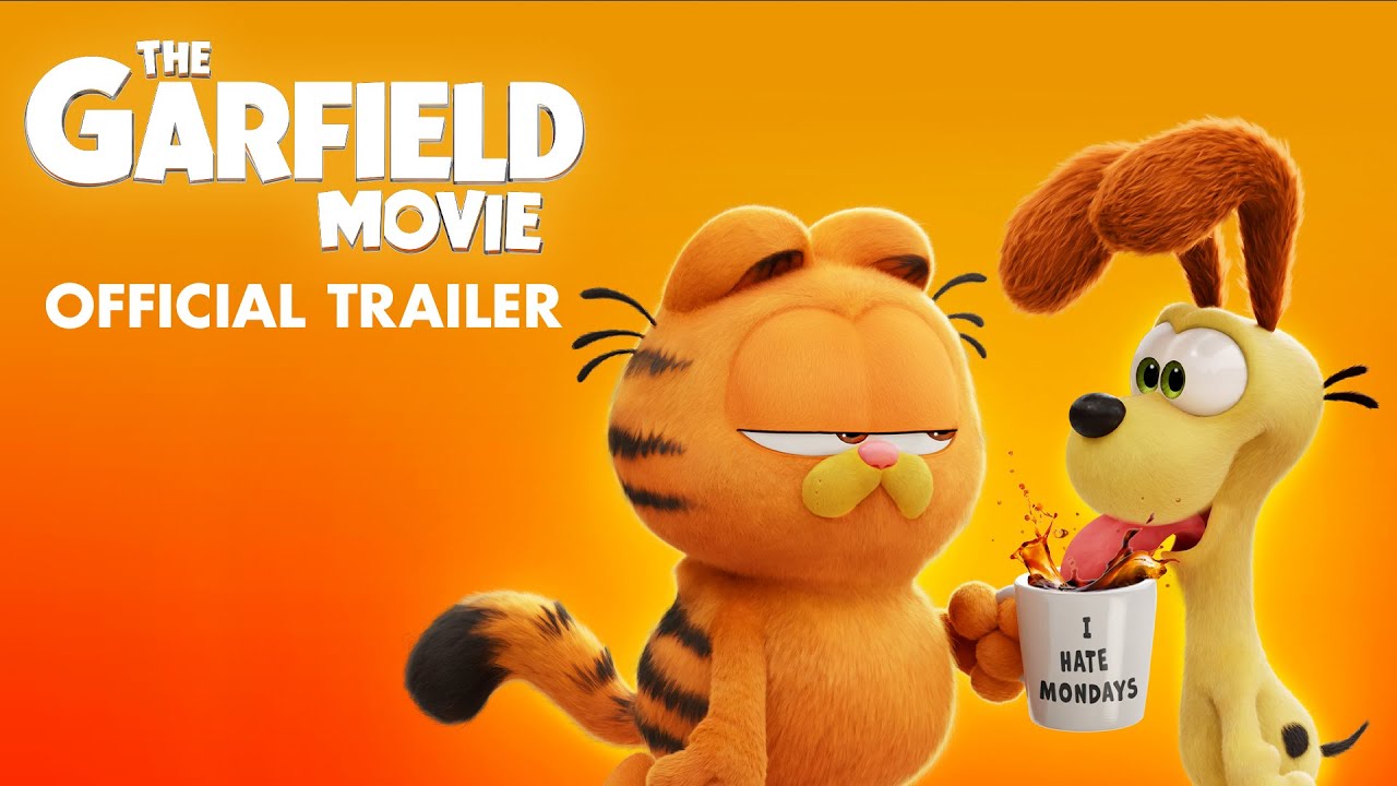 Garfield (The Garfield Movie) trailer DVDNEWS