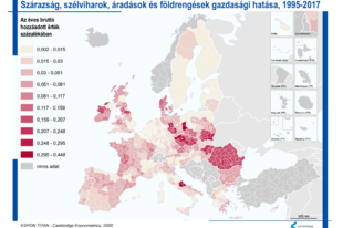 Jelentős gazdasági károkat okoznak az egyre gyakoribb természeti katasztrófák Európában és itthon is