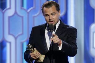 Leonardo DiCaprio az Oscar-díjátadón is környezetvédő szerepben