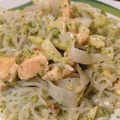 Paleo ebéd: Csirkés, brokkolis NoCarb tészta - 250 kcal