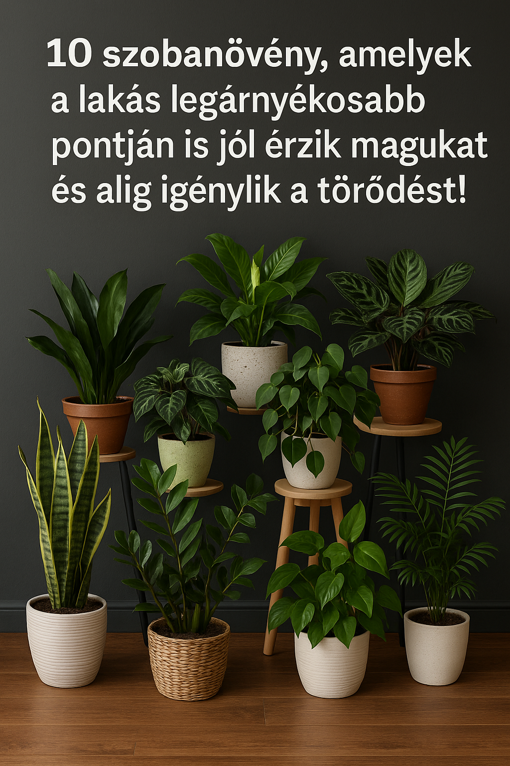 10 szobanövény, amelyek a lakás legárnyékosabb pontján is jól érzik magukat és alig igénylik a törődést!