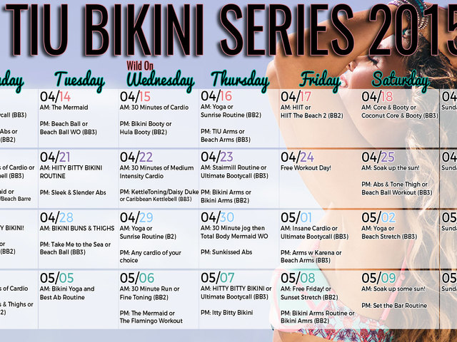 Bikini program 2015