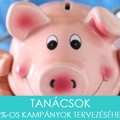 Mire figyelj 1%-os kampány tervezésekor?