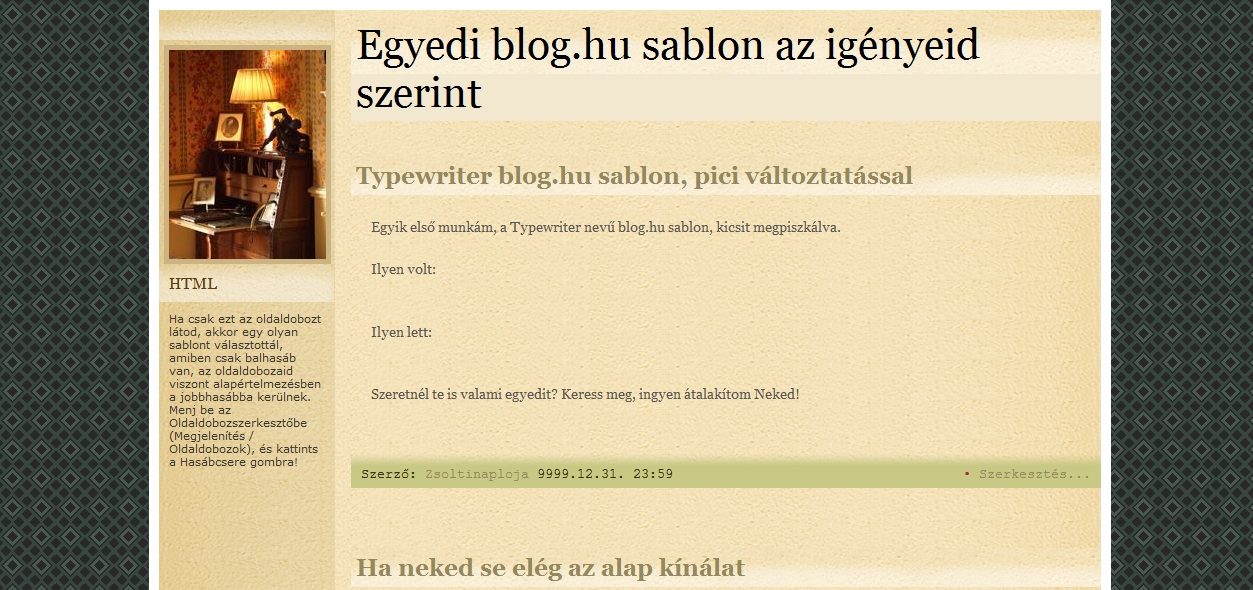 Blog hu sablonok