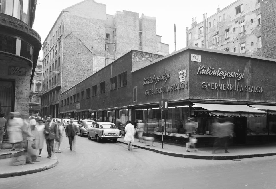 1963 - a Váci utcai sarok