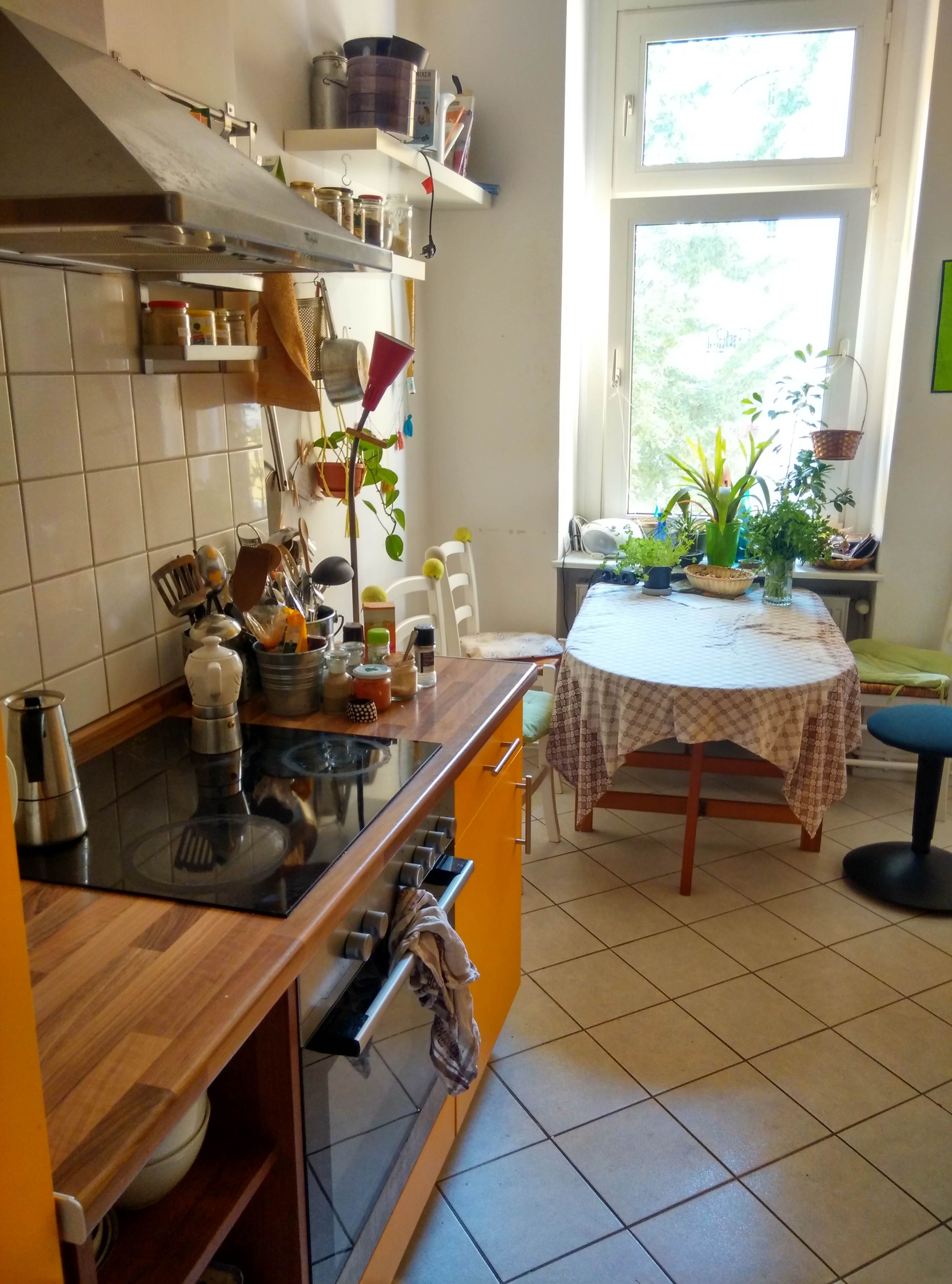 a kedvenc konyhám Berlinben, itt készültek a blogon szereplö ételek 