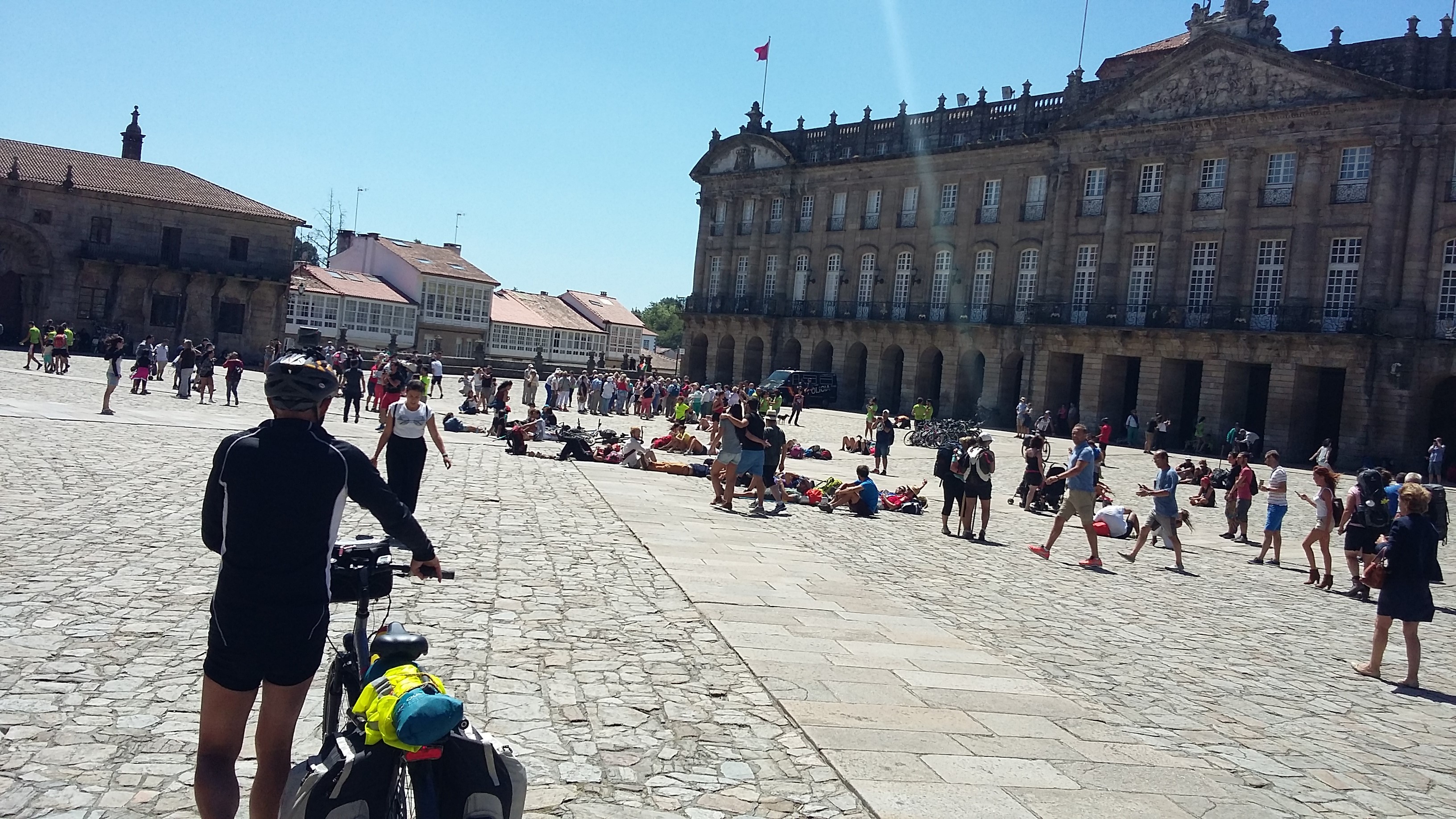 Santiago de Compostela Plaza del Obradoiro