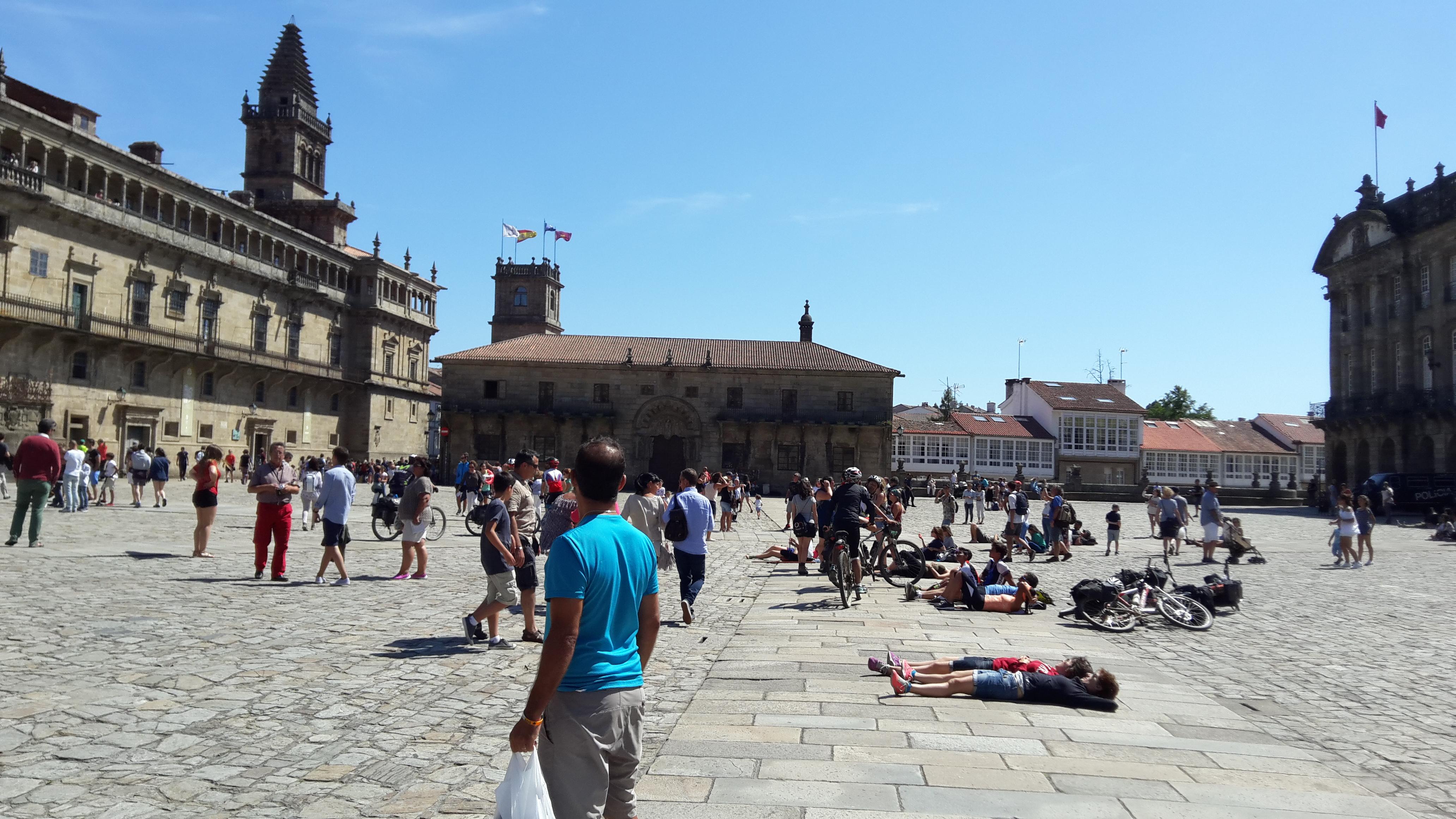 Santiago de Compostela Plaza del Obradoiro