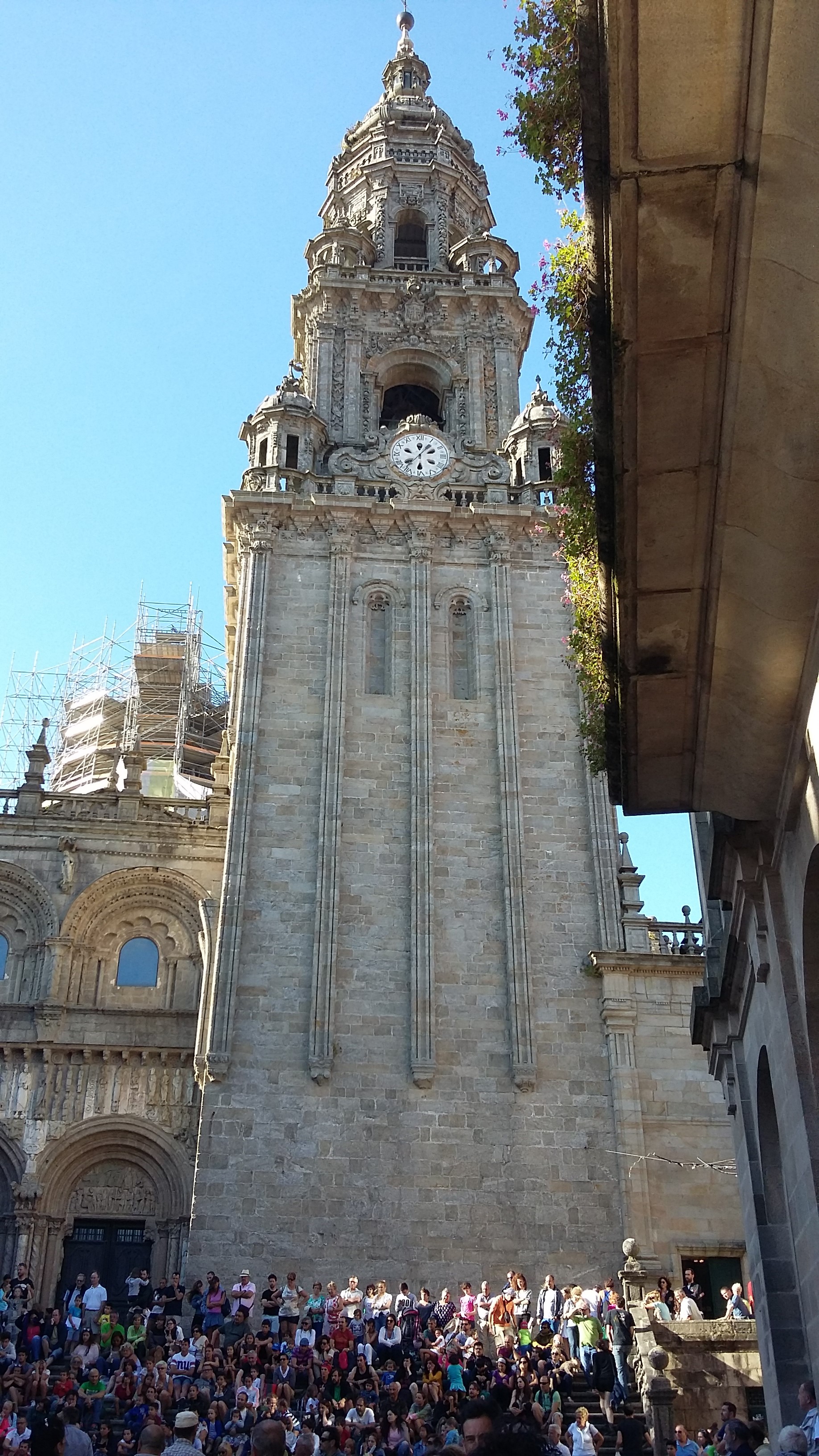 Santiago de Compostela. A katedrális.