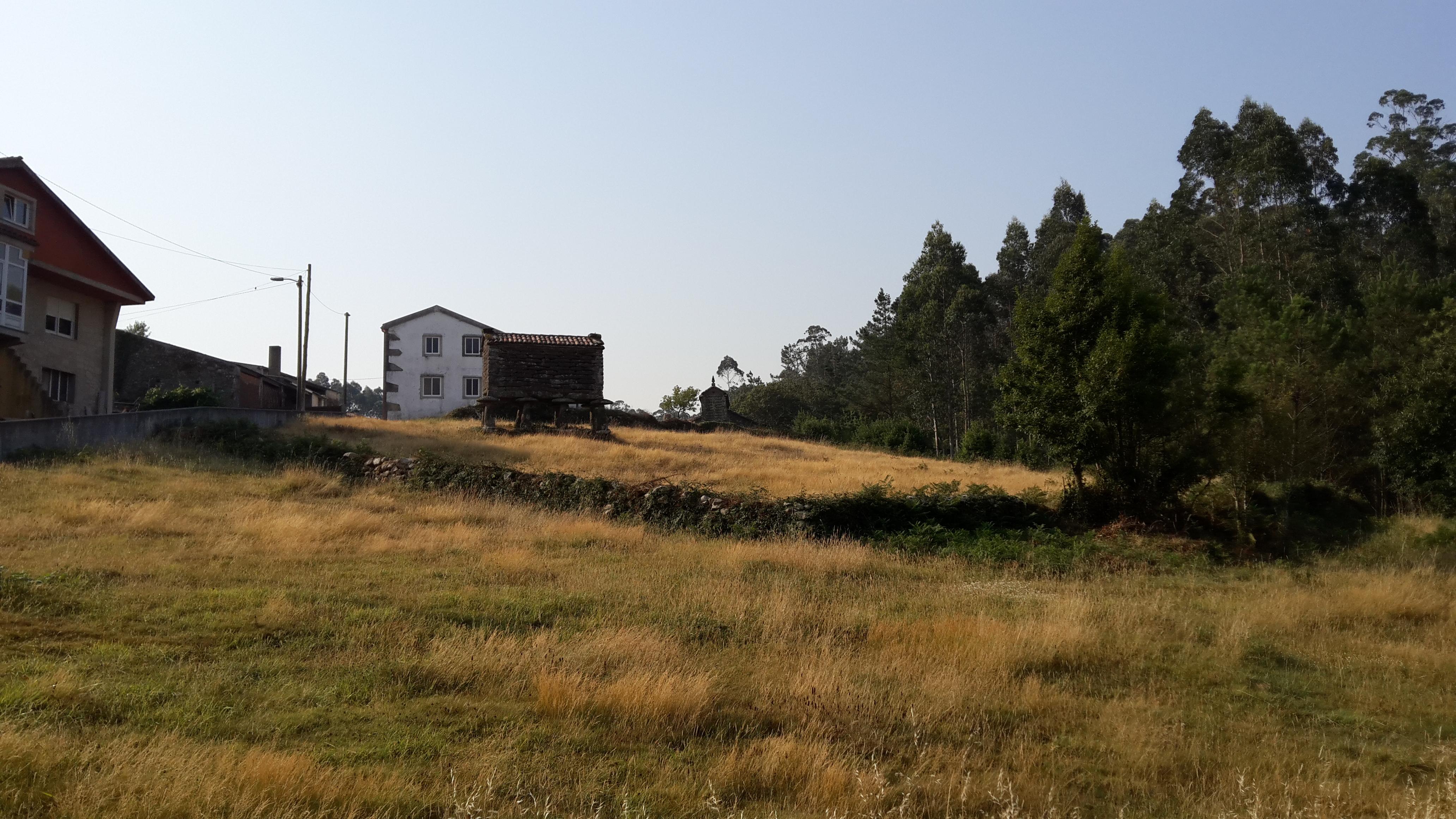 Galiciai típusú hórreo.