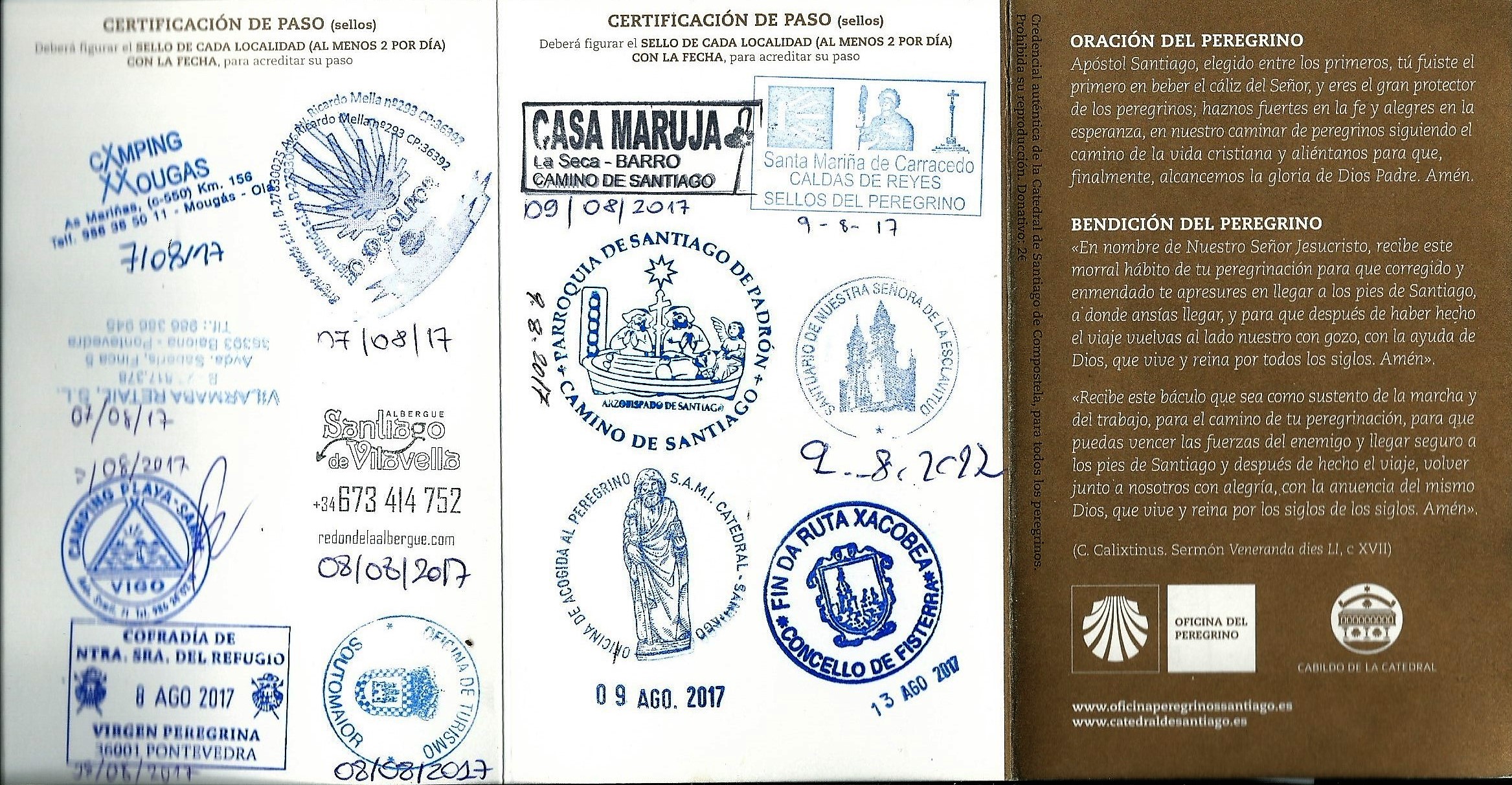 Credencial (zarándokútlevél)