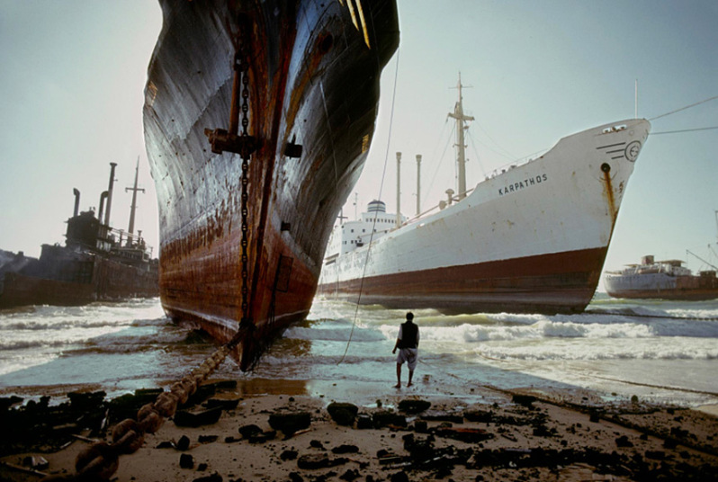 Hajók, Karachi, 1985 (Steve McCurry)