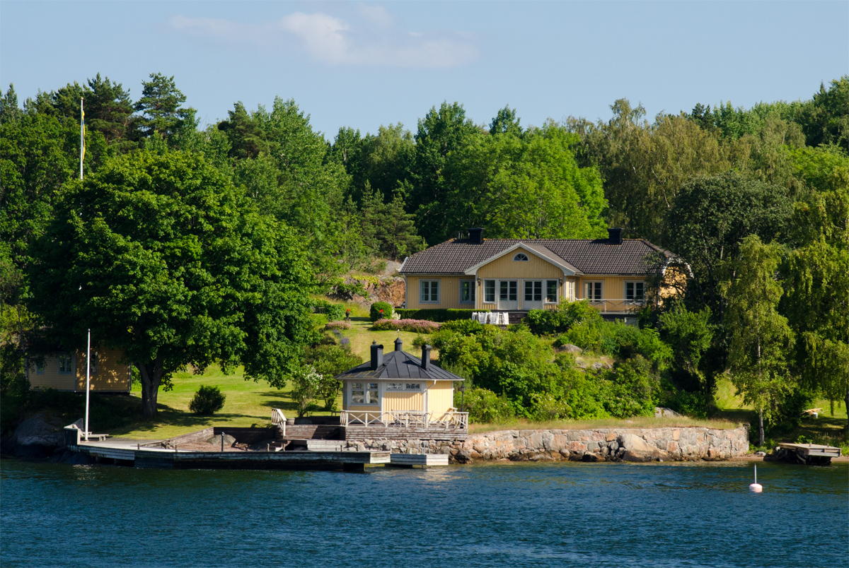 Útban Vaxholm szigetére - Fotó: dr. Szalai Krisztián