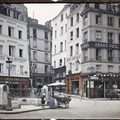 Színes fotók a korai 20. századi Párizsról
