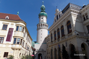 Sopron ikonikus jelképe, a Tűztorony