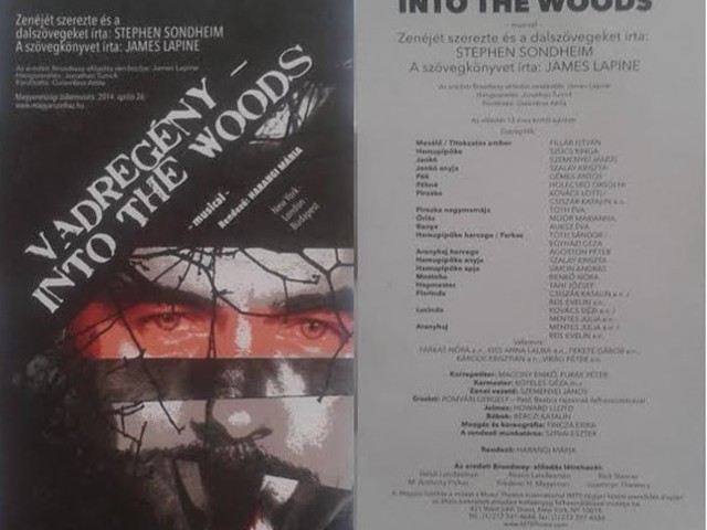2014. 04. 26. Into the Woods – Magyar Színház – Bemutató
