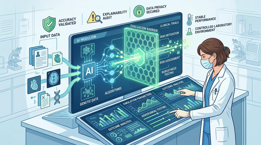 Clinical Algorithms Under Scrutiny: Frameworks for Responsible AI Evaluation in Healthcare