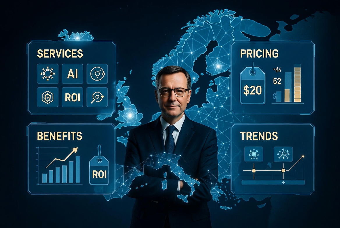 European AI Marketing Agency Guide: Services, Benefits, Pricing and Trends