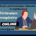 Felkészítő online órák emelt történelem érettségire