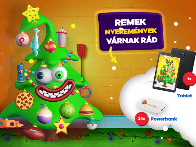 Különleges karácsonyi nyereményjátékot indított a Nickelodeon