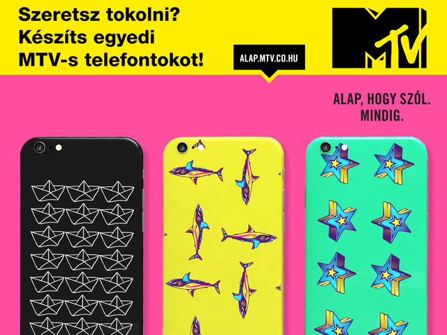 Öltöztesd fel telefonod az MTV TokTervezővel