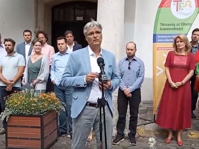 A TESZ polgármester-jelöltje mögé álltak be az ellenzéki pártok