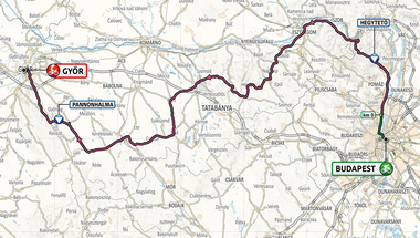 Szentendrén is áthalad a 2020-as Giro d'Italia kerékpárverseny