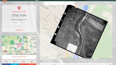 Nézegessen archív légifelvételeket lakóhelyéről