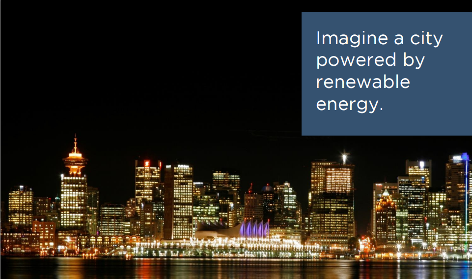 Vancouver – egy város, ahol a 100% megújulós célt komolyan gondolják