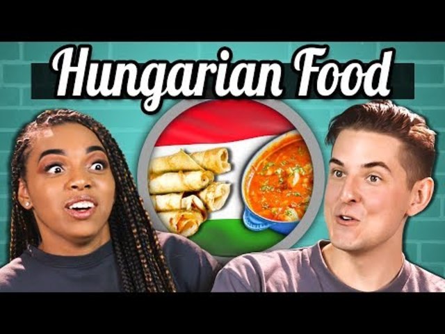 VIDEÓ ANGOL! Főzés magyarul, kóstolás angolul: HUNGARIAN FOOD TASTING - magyaros ételek és főzéssel kapcsolatos szókincs ANGOLUL - COOKING VOCABULARY