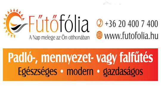 Infrafűtés Fűtőfólia segítségével – meleg, amiért nem fizetsz sokat