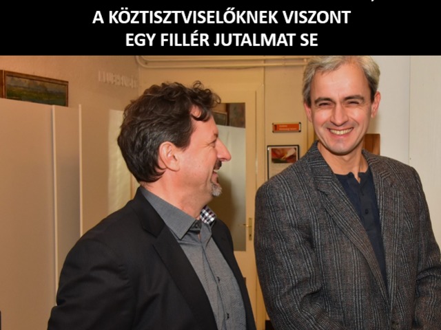 IDÉN NEM KAPNAK JUTALMAT AZ ÉRDI KÖZTISZTVISELŐK?