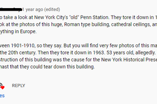 Interesting comments under videos claiming false narrative/history