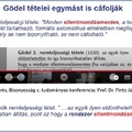 Kurt Gödel második nemteljességi tétele is buktatja az elsőt