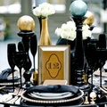 Fekete és arany esküvői dekoráció - ajánló