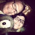 With the best BearDad and our friend, TC! <3 #dad #bear #tc #love #happiness #emptiness