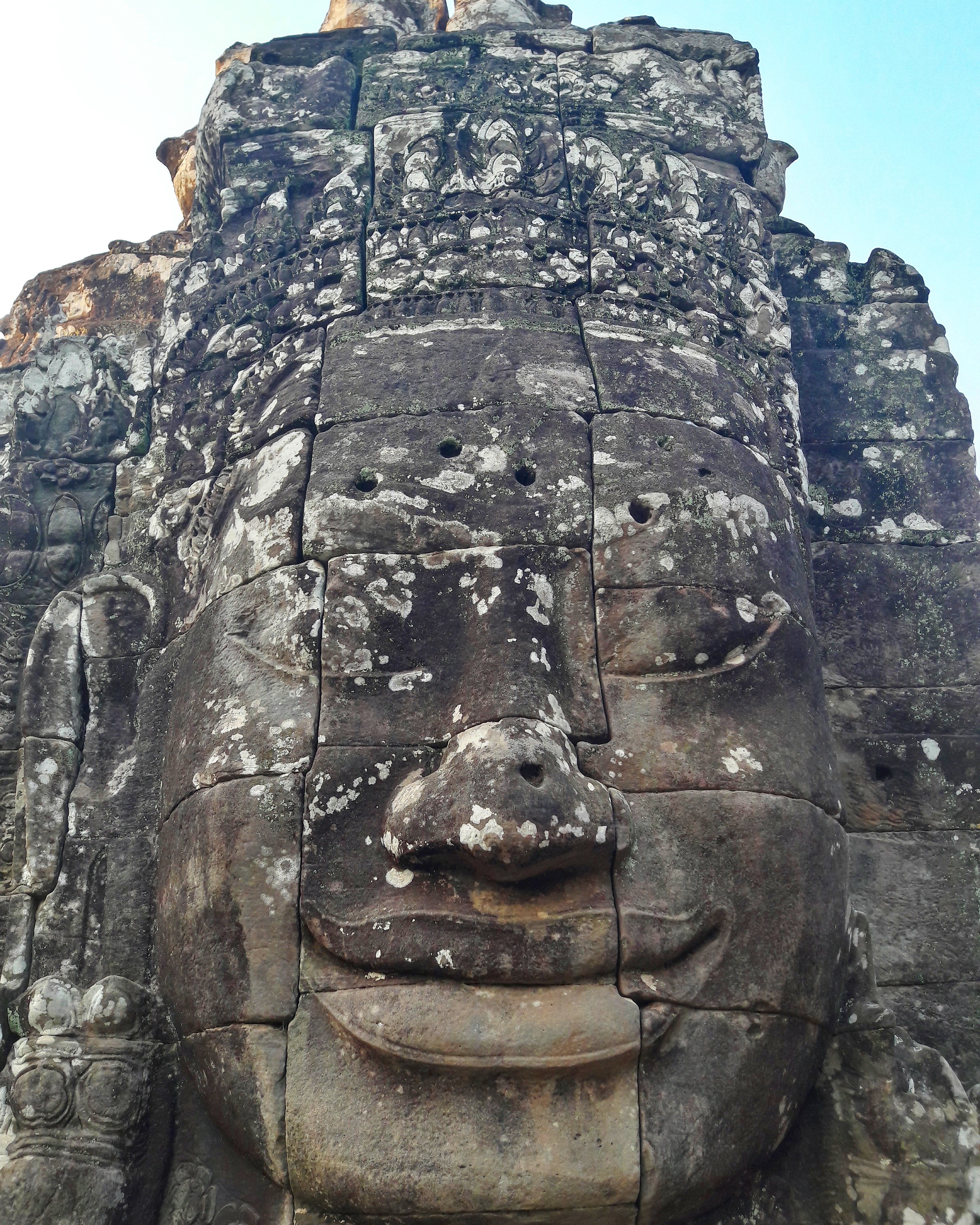 Angkor Thom - Bayon Temple - Face of the bodhisattva Avalokitesvara